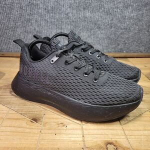Nobull Journey Men's 9.5 Triple Black Gym Workout Running Athletic Shoes